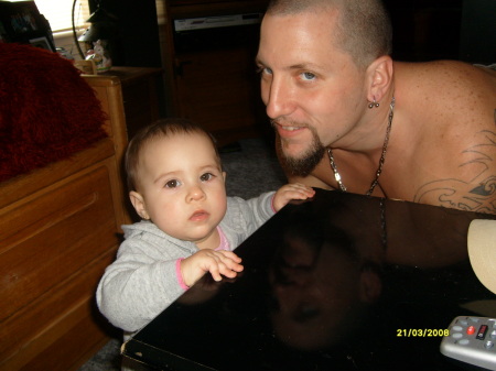 daddy and bella