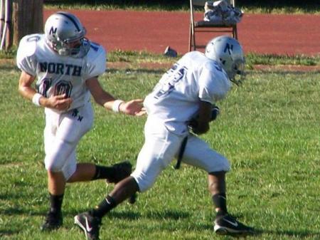 terrence football running