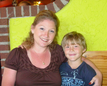 Me and my son, Hunter - June 2008