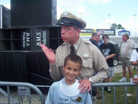 my son matthew and barney fife look a like