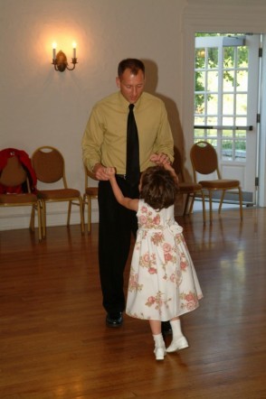 Cutting a rug with my daughter