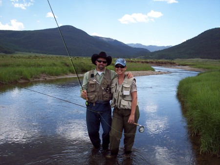 Fly fishing in a slice of heaven on earth, CO