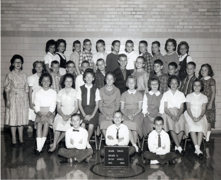 Miss Jones 6th Grade Class 1961-1962