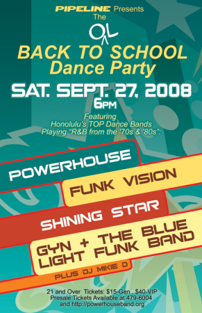 70's & 80's Dance Party-Sept. 27, 2008!