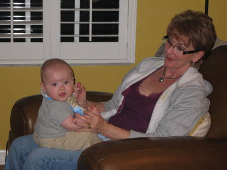 Me with my youngest grandson 