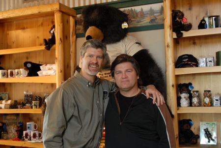 Me and Troy Anderson, October 2008