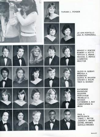 Paul Reitelbach's album, Image 1984 Senior Class