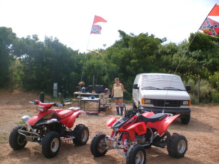 4 wheeling at Little Sahara State Park