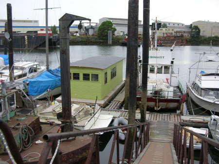 OUR TUG BOAT ON THE RIGHT