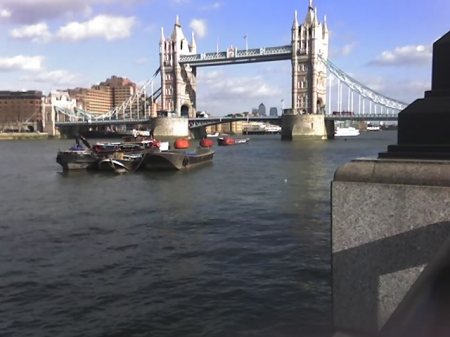 The tower bridge in London