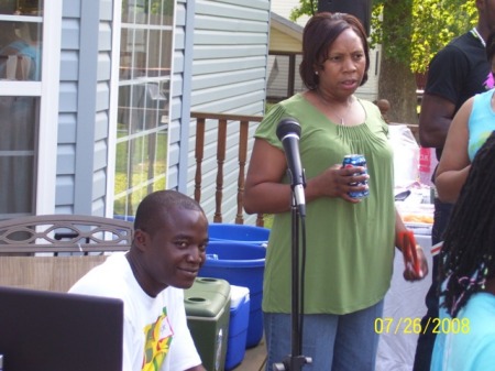 My sister Gwendolyn and nephew Alex