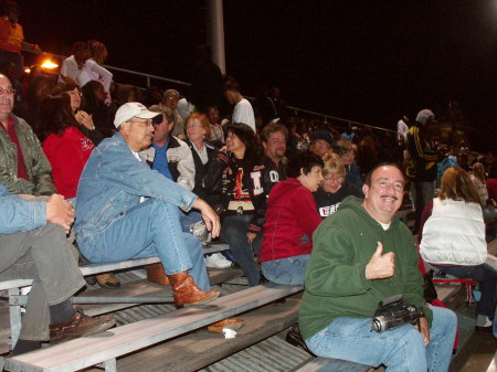 Logan Football game, night before the reunion