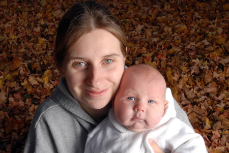 My daughter Emily,  and her daughter Abby.