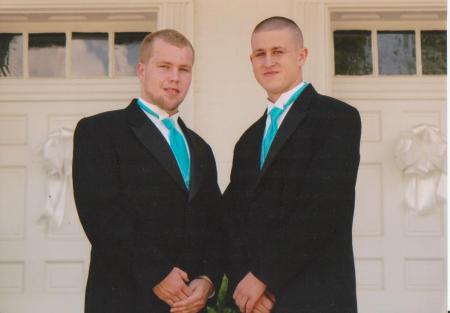 My son Brad (on the right)