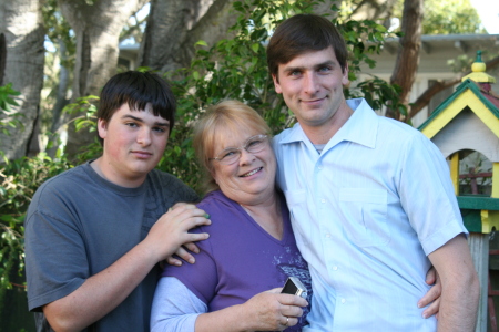 Keith, Grandma and Justin