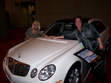 Me & Cheryl w/our soon to be Mercedes
