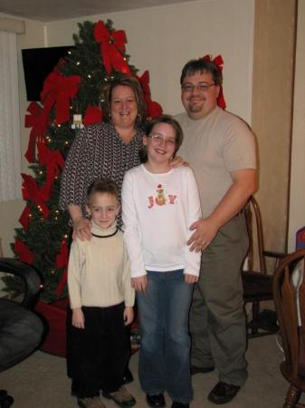 me and my family christmas 07