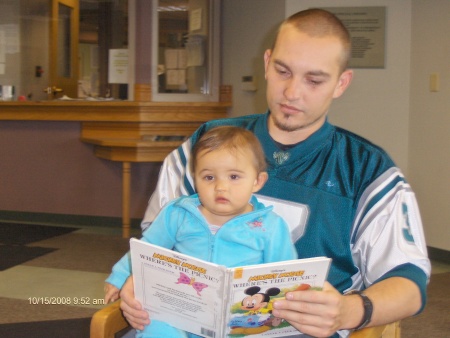 My son Chris & his daughter Brienne