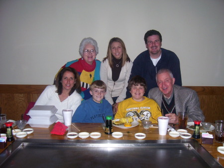 Us out with mom & dad (plus Jeff Saye's son)