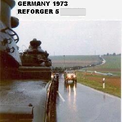 Reforger 5 Convoy Germany September 1973
