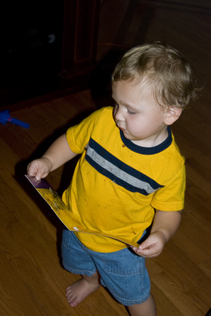 dylan dancing to the music card