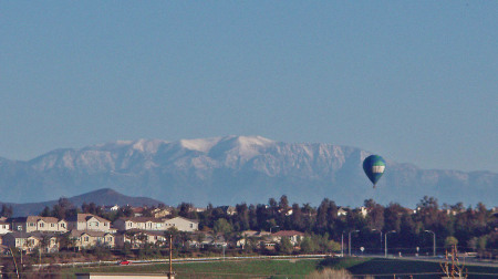 View of San Jacinto Mountains