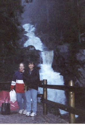 Me and a friend in the Black Forest in Germany