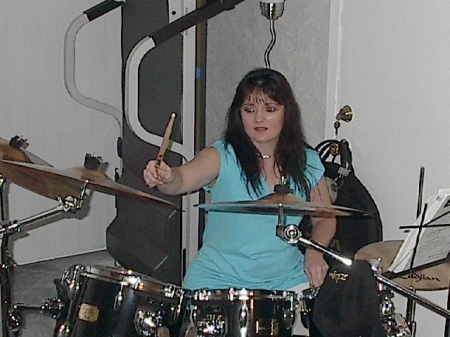 Me on Drums