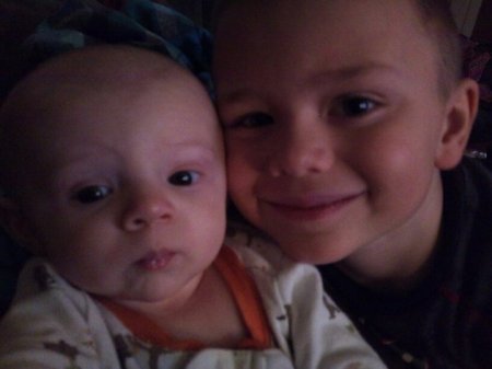 MY GRANDSONS CAIDEN AND COLTEN