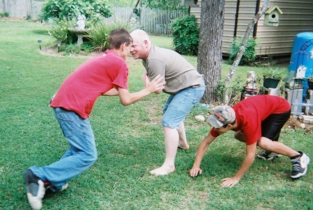 Nephew Jon, Husband Tim & Youngest son Chris