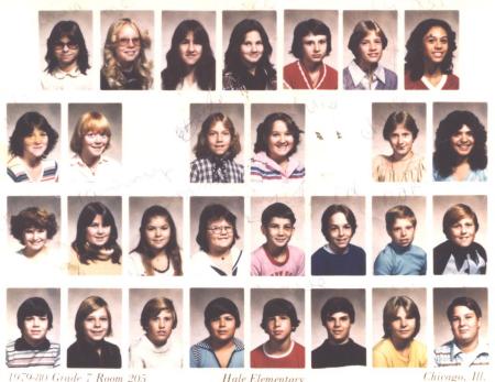 1979-1980 7th grade class graduating class 81