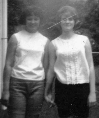 June Williams & Kay Combs--1965 or 1966