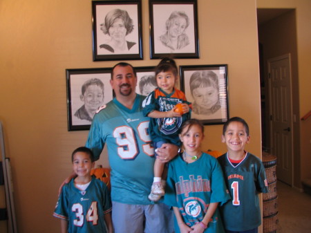 The Family that roots together (GO PHINS!!!)