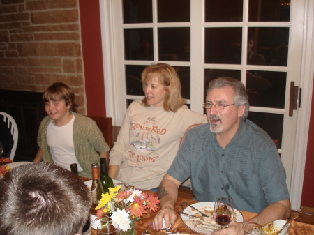Thanks giving dinner 2007