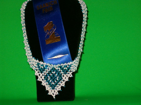 2006 Saanich Fair First Prize in Beadwork