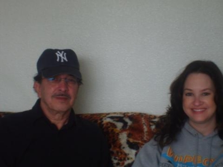 my Dad and Sis Teri