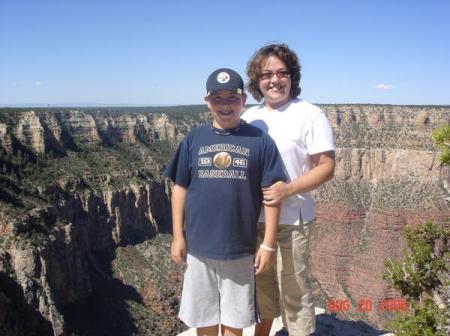 Tyler and I at the Grand Canyon 2006