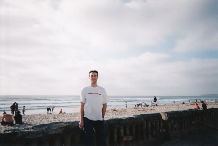 Me at the beach in San Diego