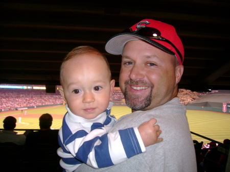 Angel game with my son Blake