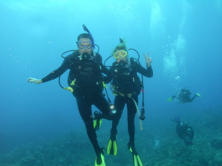 Geoff and Tammy Belize trip