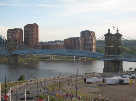 View from The Great American Ball Park 2007