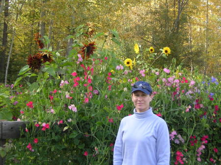 Garden at Rika's Roadhouse, Delta Junction, AK