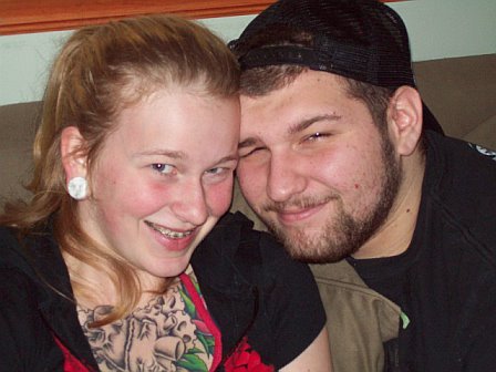 My son, Mark, and his fiancee, Allie