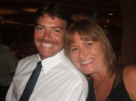 My fiance and I on cruise October 2008