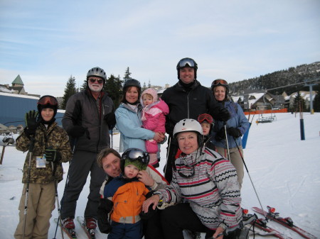 Family in Whistler