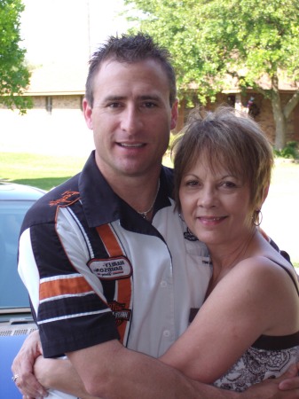 Eldest Son Greg & I - 2007