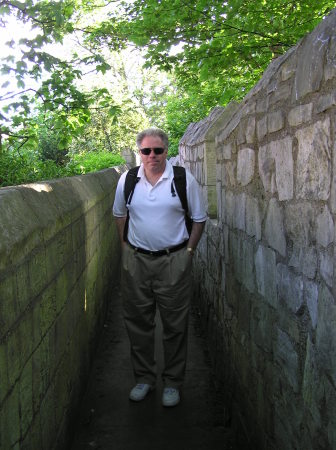 On the City Walls in York.