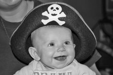Smiling pirate