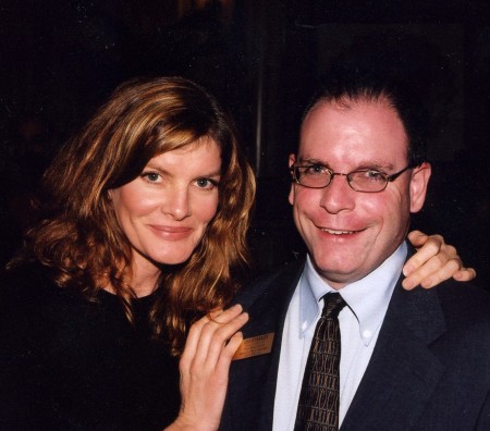 With Rene Russo