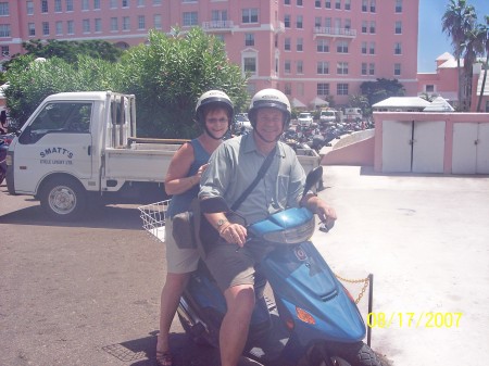 Scooter in Bermuda - 2007
